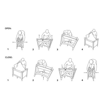 PETITE&MARS - Lit de voyage KOOT Tiger Super Hero