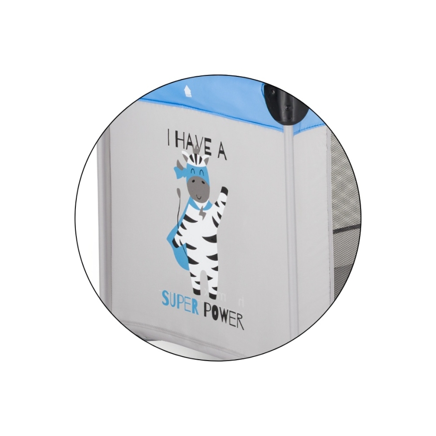 PETITE&MARS - Lit de voyage KOOT Zebra Super Power