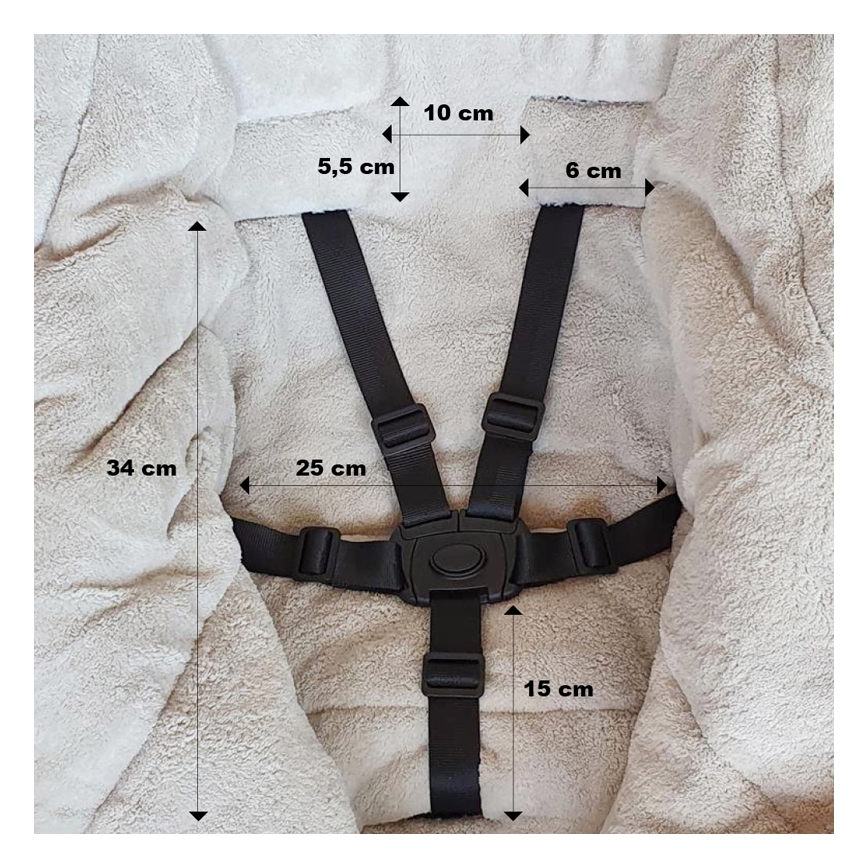 PETITE&MARS - LOT Chancelière bébé 3en1 JIBOT + manchons pour poussette JASIE vert