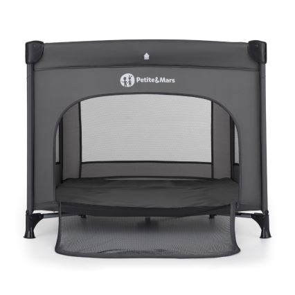PETITE&MARS - Parc de voyage pour bébé NOOK Urban Gris charbon