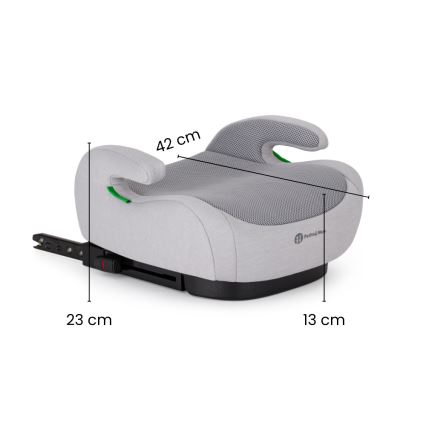 PETITE&MARS - Rehausseur auto OPTIMUS PRO i-Size Air 125-150 cm (22-36 kg) gris