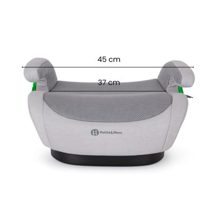 PETITE&MARS - Rehausseur auto OPTIMUS PRO i-Size Air 125-150 cm (22-36 kg) gris
