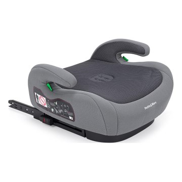 PETITE&MARS - Rehausseur pour voiture OPTIMUS PRO i-Taille 125-150 cm (22-36 kg) gris