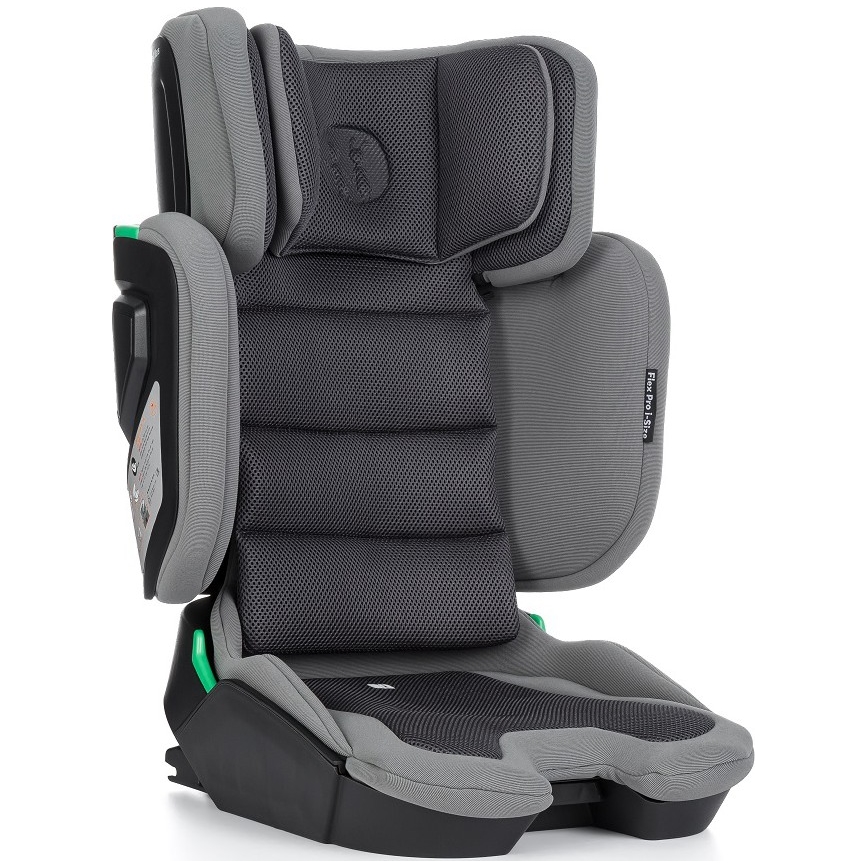 PETITE&MARS - Siège auto FLEX PRO i-Taille 100-150 cm (15-36 kg) gris