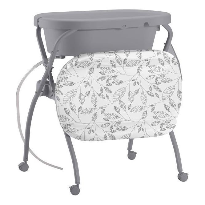 PETITE&MARS - Table à langer avec baignoire SPA 3en1 gris