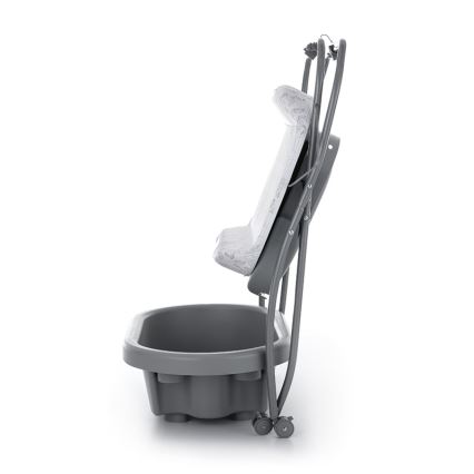 PETITE&MARS - Table à langer avec baignoire SPA 3en1 gris