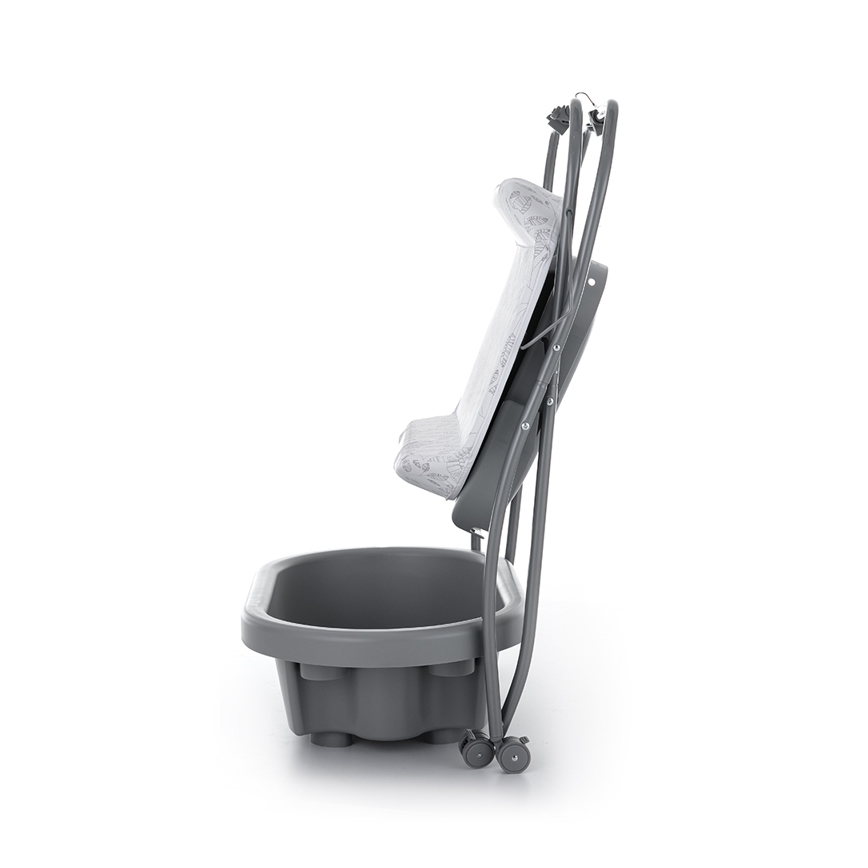 PETITE&MARS - Table à langer avec baignoire SPA 3en1 gris