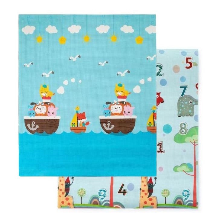 PETITE&MARS - Tapis de jeu JOY GIRAFFE 150x180 cm