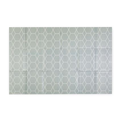 PETITE&MARS - Tapis de jeu pliable CAMPY Animals&Hexagon