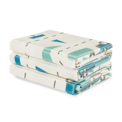 PETITE&MARS - Tapis de jeu pliable CAMPY Cars&Arabesca