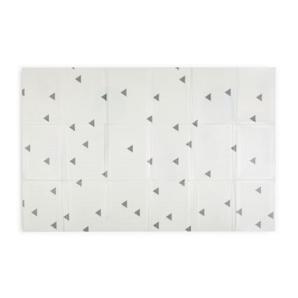 PETITE&MARS - Tapis de jeu pliable CAMPY Mountains&Triangles