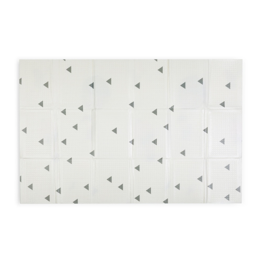 PETITE&MARS - Tapis de jeu pliable CAMPY Mountains&Triangles