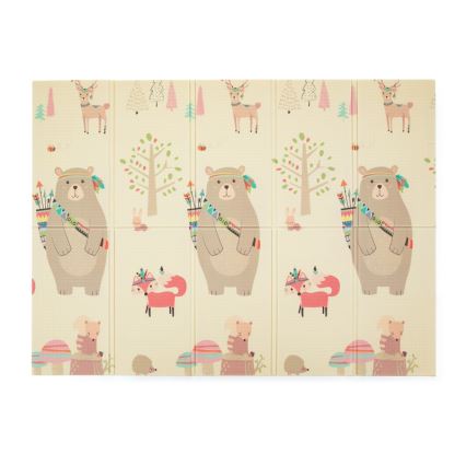 PETITE&MARS - Tapis d'éveil pliable CAMPY ELEPHANT&FOX