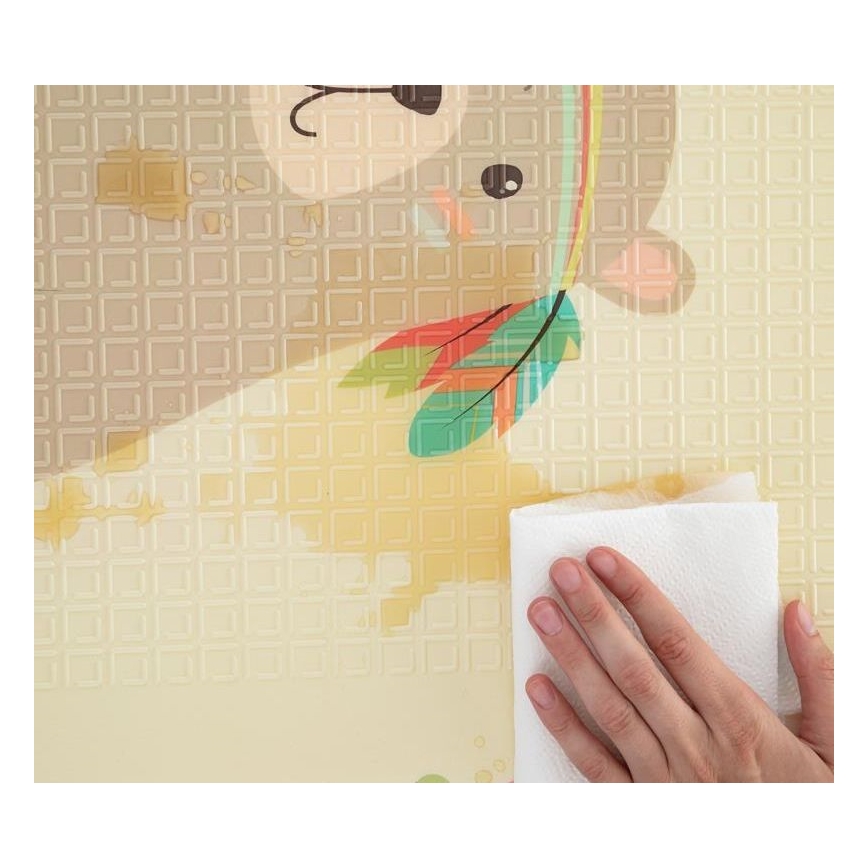 PETITE&MARS - Tapis d'éveil pliable CAMPY ELEPHANT&FOX