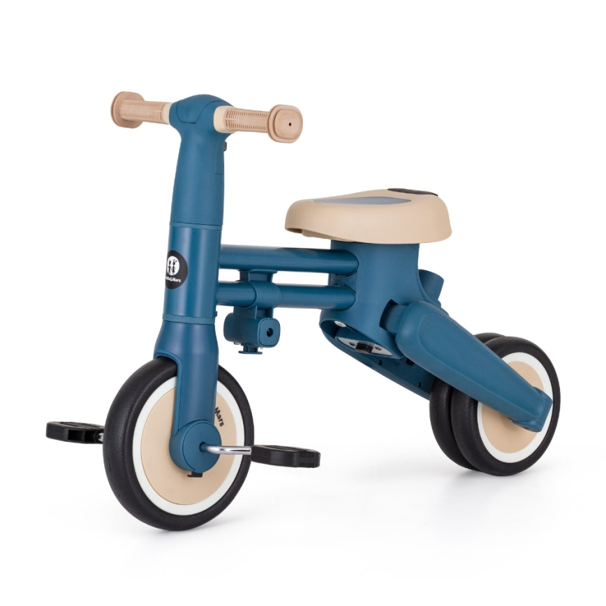 PETITE&MARS - Tricycle 4 en 1 DRIFT Bleu océan