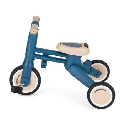 PETITE&MARS - Tricycle 4 en 1 DRIFT Bleu océan