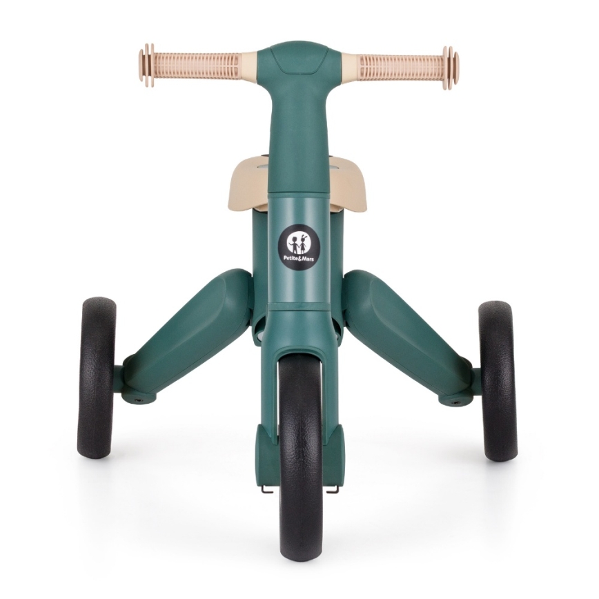 PETITE&MARS - Tricycle 4 en 1 pour enfants DRIFT Misty Green