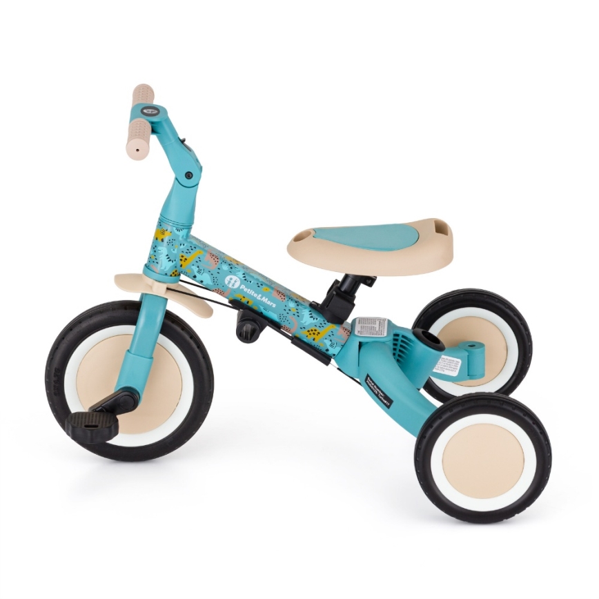 PETITE&MARS - Tricycle 5-en-1 pour enfants TURBO LIMITED Dino Park