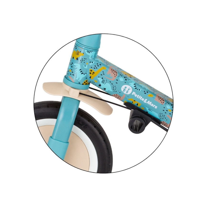 PETITE&MARS - Tricycle 5-en-1 pour enfants TURBO LIMITED Dino Park