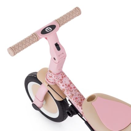 PETITE&MARS - Tricycle 5 en 1 pour enfants TURBO LIMITED Rosy Wilderness
