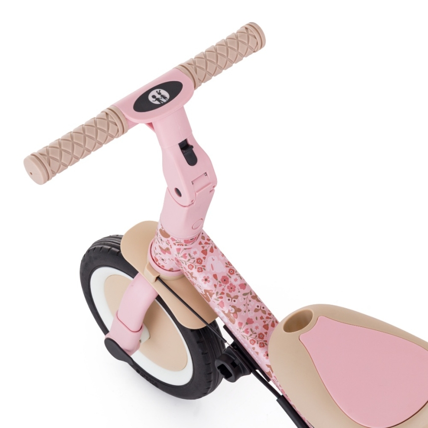 PETITE&MARS - Tricycle 5 en 1 pour enfants TURBO LIMITED Rosy Wilderness