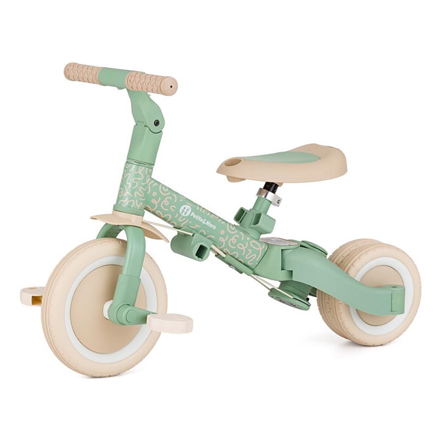 PETITE&MARS - Tricycle 5 en 1 TURBO LIMITED Green Twist
