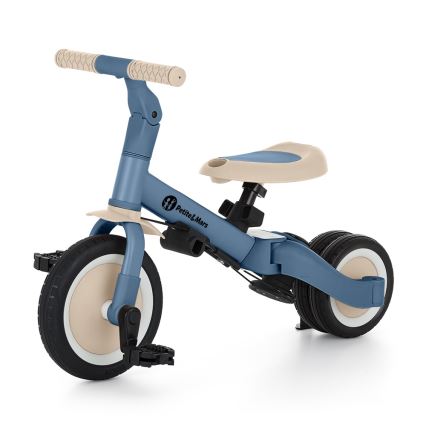 PETITE&MARS - Tricycle 5-en-1 TURBO PLUS Bleu océan