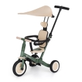 PETITE&MARS - Tricycle convertible 5-en-1 pour enfant TURBO PLUS Vert brumeux
