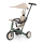 PETITE&MARS - Tricycle convertible 5-en-1 pour enfant TURBO PLUS Vert brumeux