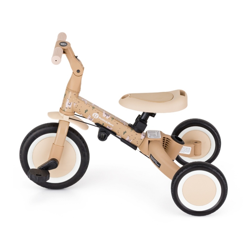 PETITE&MARS - Tricycle enfant 5 en 1 TURBO LIMITED Llama Vibes