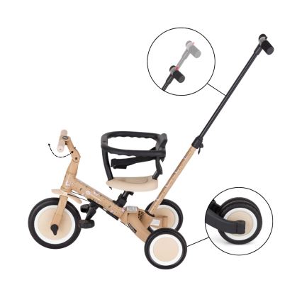 PETITE&MARS - Tricycle enfant 5 en 1 TURBO LIMITED Llama Vibes