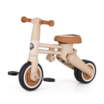 PETITE&MARS - Tricycle évolutif 4 en 1 DRIFT Desert Sand