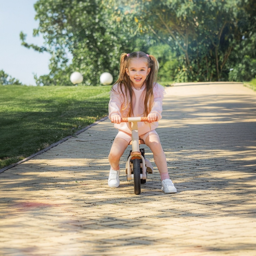 PETITE&MARS - Tricycle évolutif 5-en-1 TURBO PLUS Sable désertique