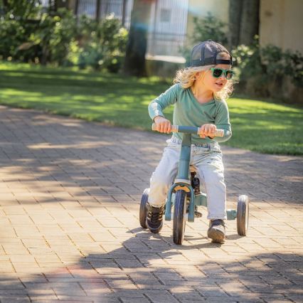 PETITE&MARS - Tricycle évolutif 5-en-1 TURBO PLUS Vert brumeux
