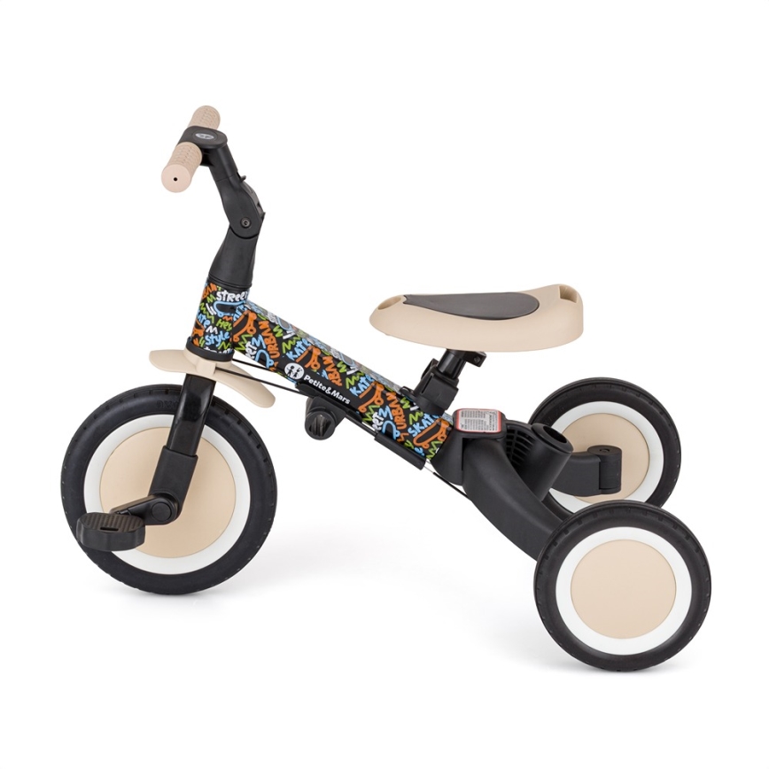 PETITE&MARS - Tricycle pour enfant 5-en-1 TURBO LIMITED City Beat