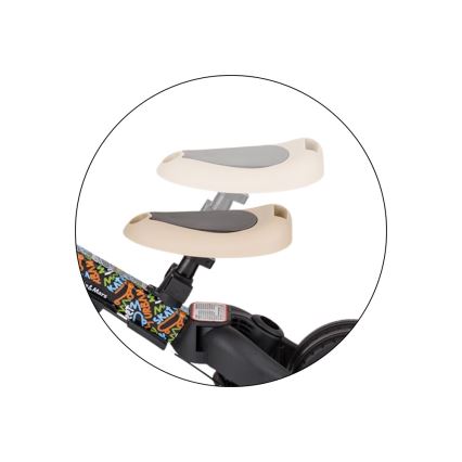 PETITE&MARS - Tricycle pour enfant 5-en-1 TURBO LIMITED City Beat