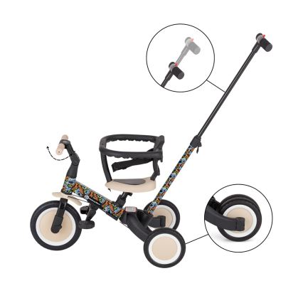 PETITE&MARS - Tricycle pour enfant 5-en-1 TURBO LIMITED City Beat