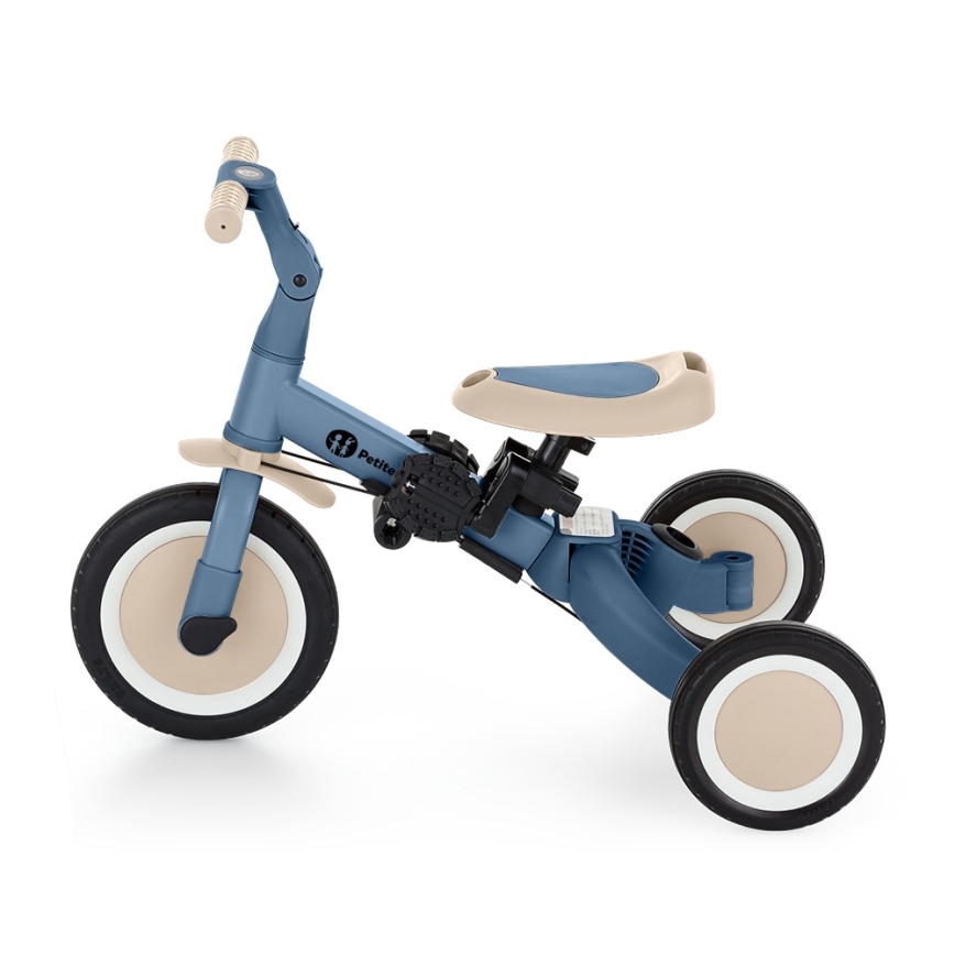 PETITE&MARS - Tricycle pour enfant 5 en 1 TURBO PLUS Bleu Océan