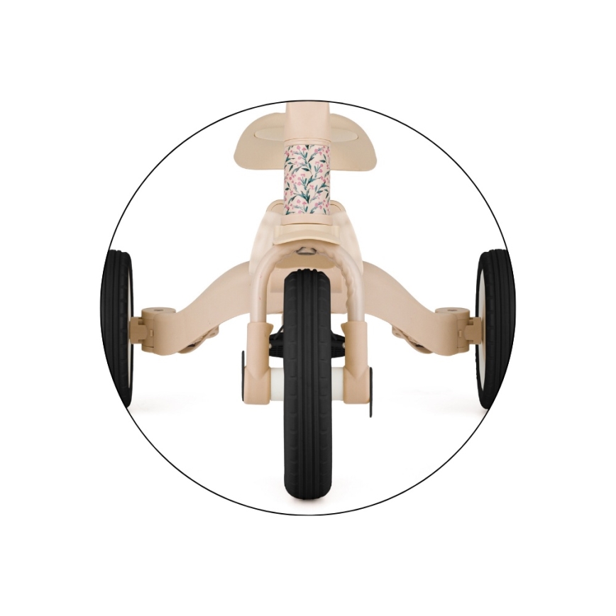 PETITE&MARS - Tricycle pour enfants 5-en-1 TURBO LIMITED Prairie Rose
