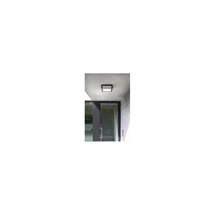 Philips 15320/86/10 - Applique murale extérieure SANTIAGO 1xE27/14W IP44