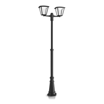 Philips 15485/30/16 - Lampadaire LED extérieur COTTAGE 2xLED/4,5W/230V IP44