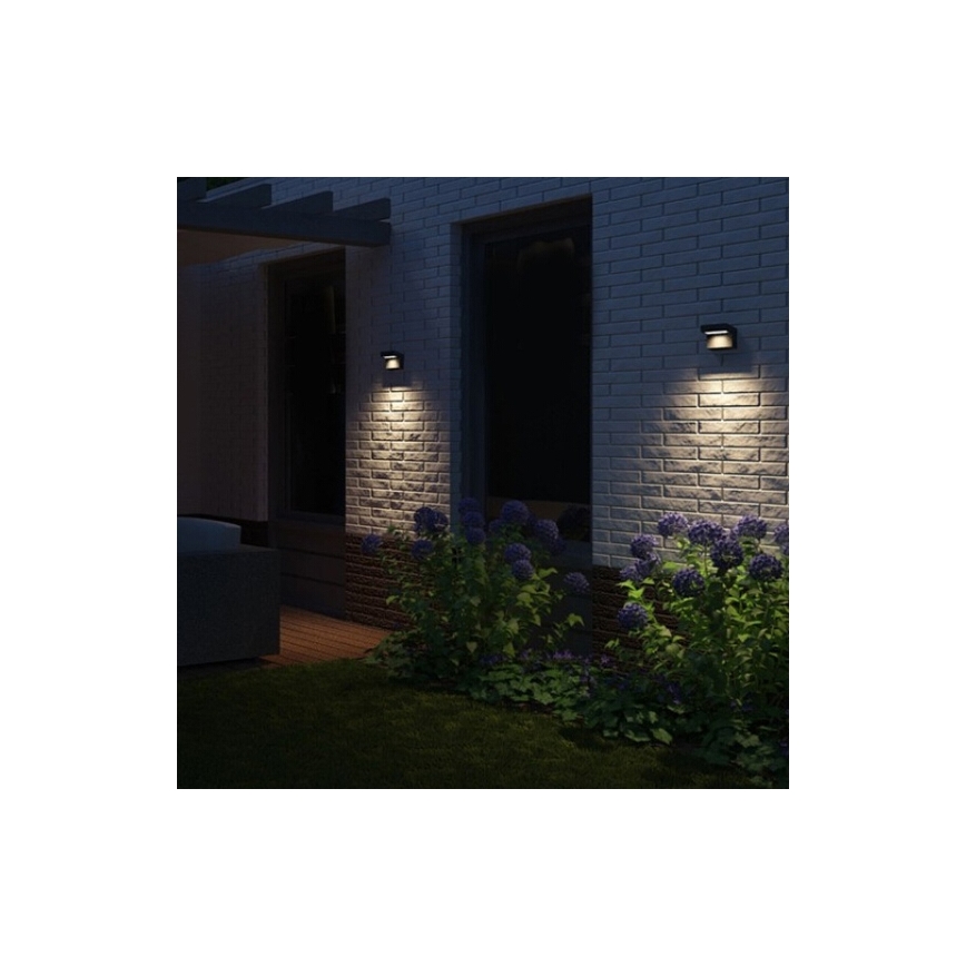 Philips 16320/93/16 - Applique murale LED extérieure MYGARDEN RIVERSIDE 1xLED/7,5W