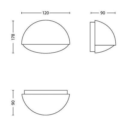 Philips - Éclairage extérieur LED LED/3W/230V IP44