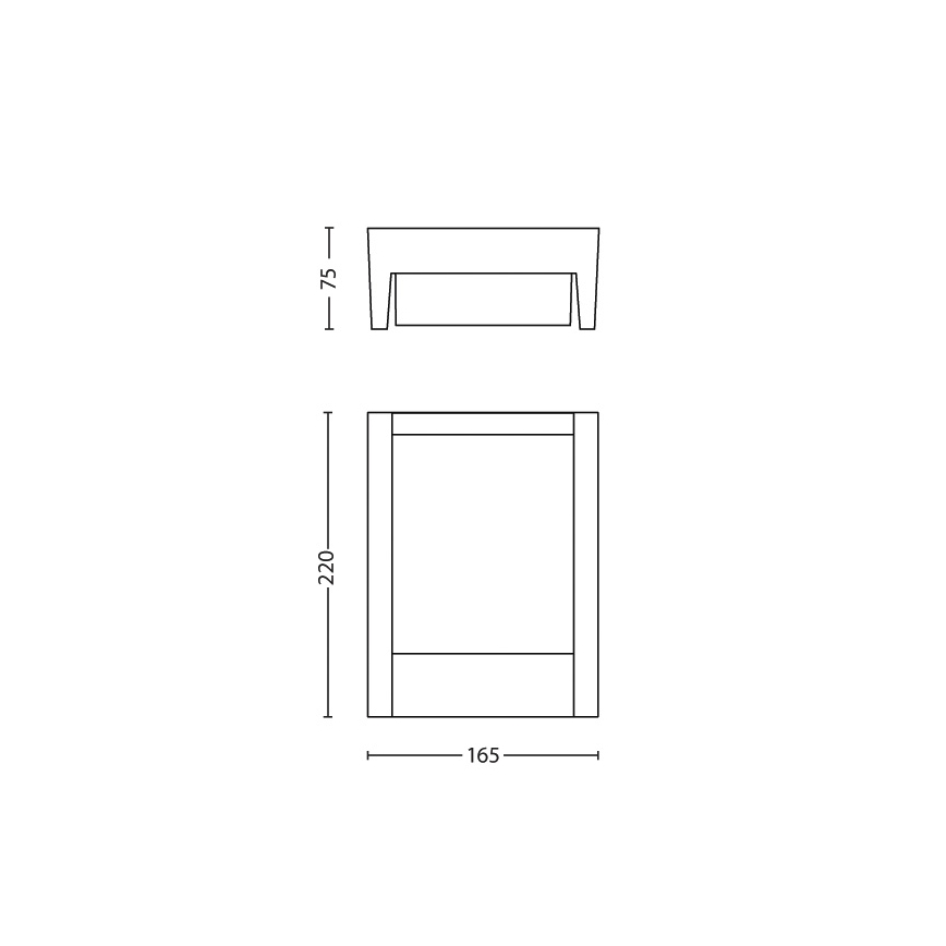 Philips - Applique murale extérieure LED/6W/230V 2700K IP44