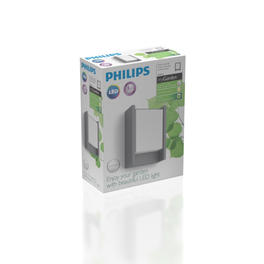 Philips - Applique murale extérieure LED/6W/230V 2700K IP44