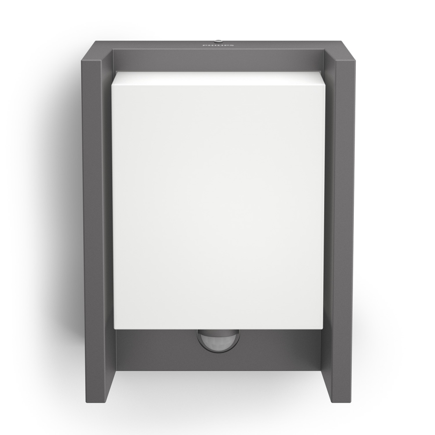 Philips - Applique murale extérieure avec détecteur LED/6W 2700K IP44