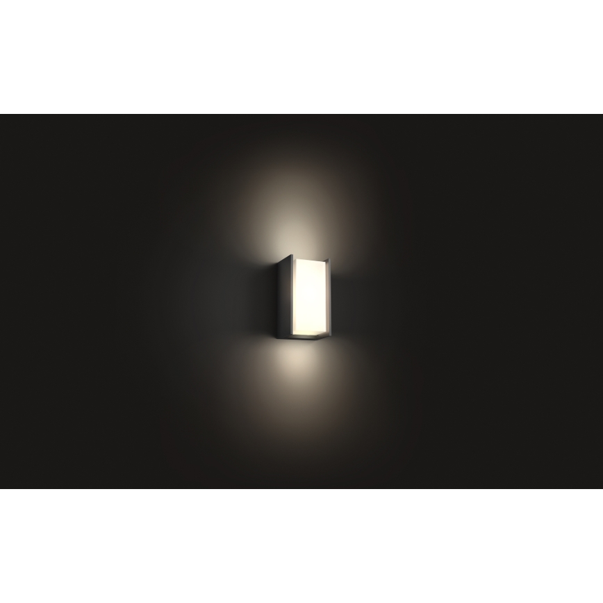 Philips - LED Applique murale extérieure à intensité variable Hue TURACO 1xE27/9,5W/230V IP44