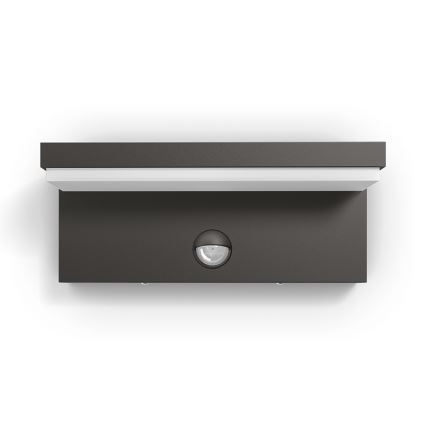 Philips 16484/93/P0 - Applique murale LED extérieure capteur BUSTAN 2xLED/4,5W