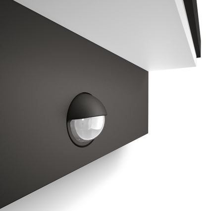 Philips 16484/93/P0 - Applique murale LED extérieure capteur BUSTAN 2xLED/4,5W