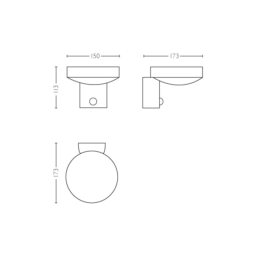 Philips 16491/47/P0 - Applique murale LED extérieure MYGARDEN COCKATOO LED/8W